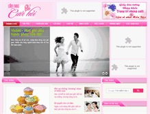 Tablet Screenshot of camnangcuoihoi.com